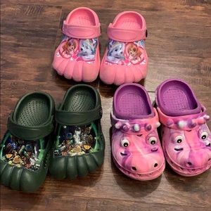 Toddler rubber croc like shoes size 5-6